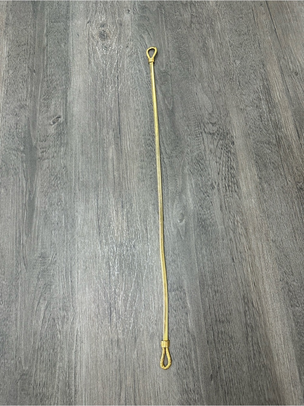 Vintage Anne Klein Gold Chain Waist Belt stretch